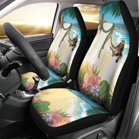 Aloha Hawaii Makahiki Hula Dance Car Seat Cover Beach Scenery LT7 - Polynesian Pride