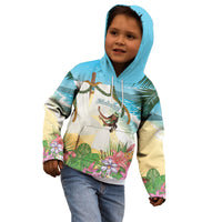 Aloha Hawaii Makahiki Hula Dance Kid Hoodie Beach Scenery LT7 - Polynesian Pride
