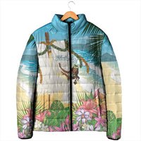 Aloha Hawaii Makahiki Hula Dance Padded Jacket Beach Scenery LT7 - Polynesian Pride