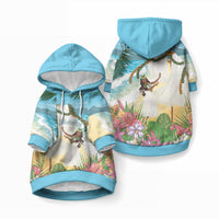 Aloha Hawaii Makahiki Hula Dance Pet Hoodie Beach Scenery LT7 Pullover Multicolor - Polynesian Pride