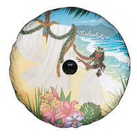 Aloha Hawaii Makahiki Hula Dance Spare Tire Cover Beach Scenery LT7 - Polynesian Pride