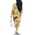 Aloha Hawaii Family Matching Off The Shoulder Long Sleeve Dress and Hawaiian Shirt I'iwi on Mamane Pastel Cream