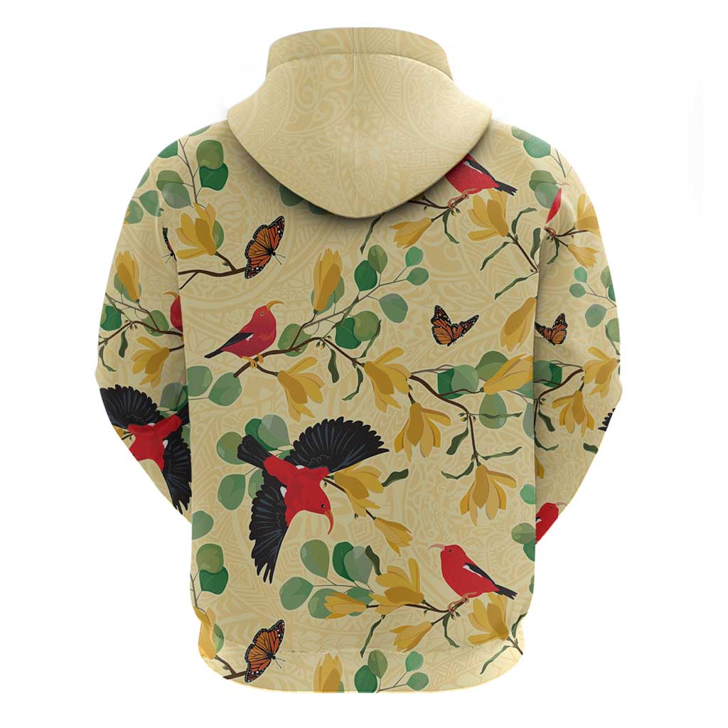 Aloha Hawaii Hoodie I'iwi on Mamane Pastel Cream