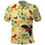 Aloha Hawaii Polo Shirt I'iwi on Mamane Pastel Cream