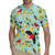 Aloha Hawaii Rugby Jersey I'iwi on Mamane Pastel Turquoise