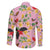 Aloha Hawaii Family Matching Short Sleeve Bodycon Dress and Hawaiian Shirt I'iwi on Mamane Pastel Pink