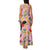 Aloha Hawaii Family Matching Tank Maxi Dress and Hawaiian Shirt I'iwi on Mamane Pastel Pink