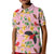 Aloha Hawaii Kid Polo Shirt I'iwi on Mamane Pastel Pink