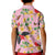 Aloha Hawaii Kid Polo Shirt I'iwi on Mamane Pastel Pink