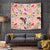 Aloha Hawaii Tapestry I'iwi on Mamane Pastel Pink