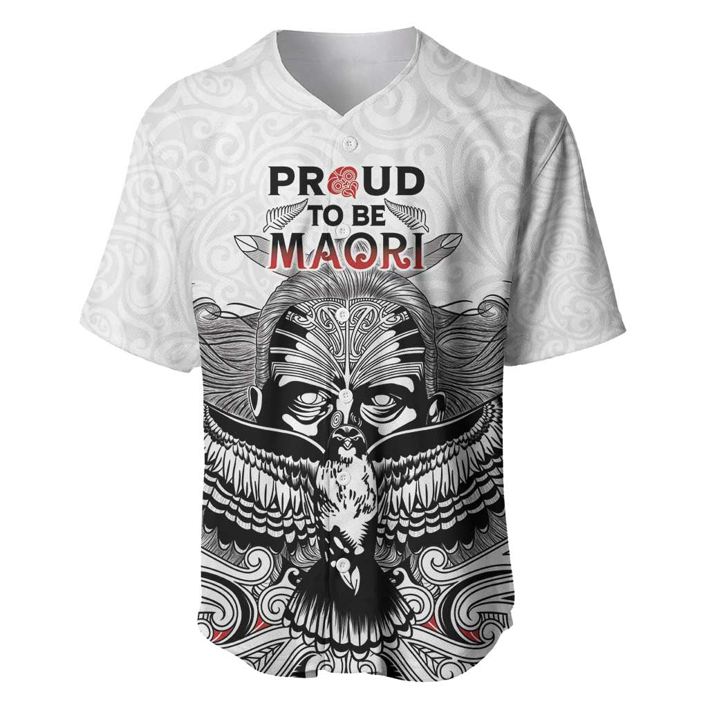 Aotearoa Personalized Baseball Jersey Proud To Be Maori