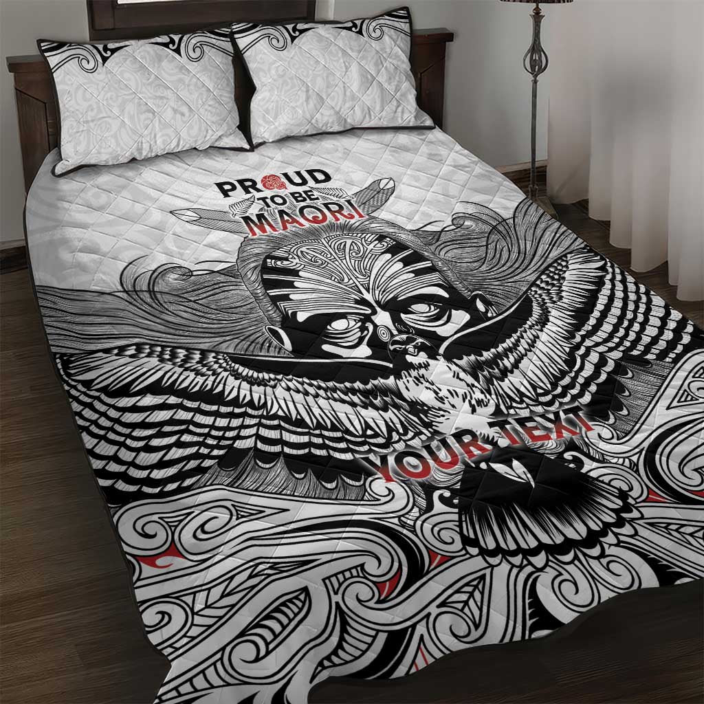 Aotearoa Personalized Quilt Bed Set Proud To Be Maori