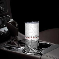 Aotearoa Personalized Skinny Tumbler Proud To Be Maori