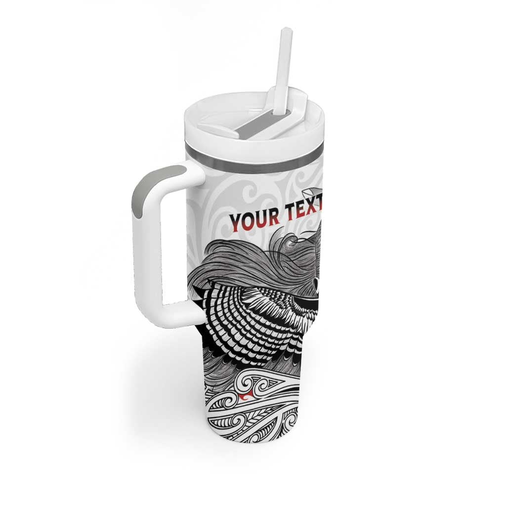Aotearoa Personalized Tumbler With Handle Proud To Be Maori