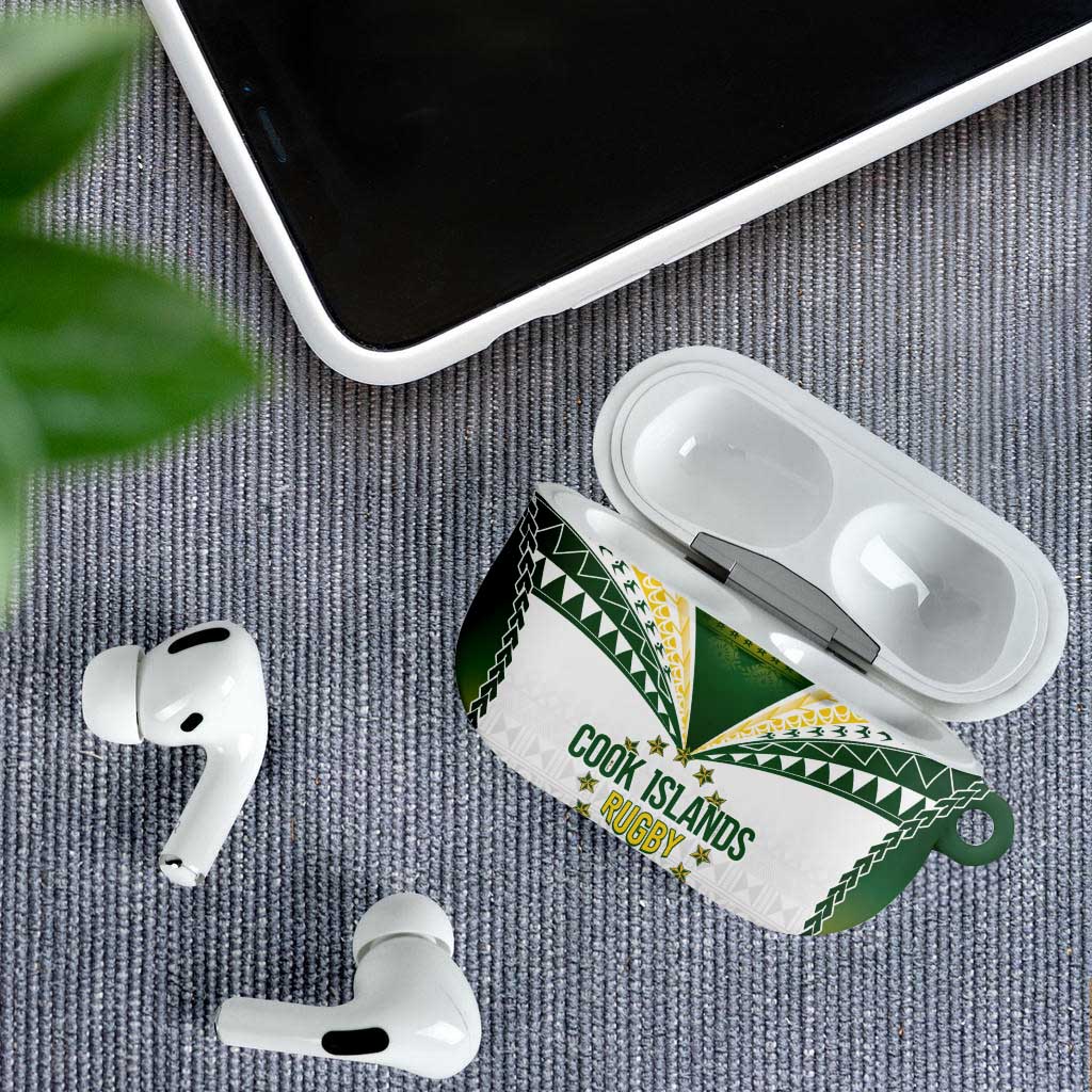 Cook Islands Rugby AirPods Case Kuki's Aitu Champions - Polynesian Pride