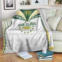 Cook Islands Rugby Blanket Kuki's Aitu Champions - Polynesian Pride