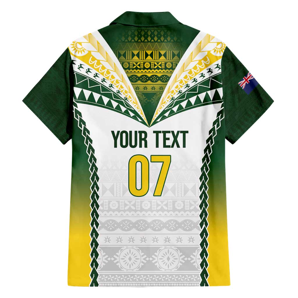 Cook Islands Rugby Custom Family Matching Puletasi and Hawaiian Shirt Kuki's Aitu Champions - Polynesian Pride
