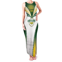 Cook Islands Rugby Custom Family Matching Tank Maxi Dress and Hawaiian Shirt Kuki's Aitu Champions - Polynesian Pride