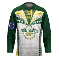Cook Islands Rugby Custom Hockey Jersey Kuki's Aitu Champions - Polynesian Pride