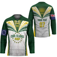 Cook Islands Rugby Custom Hockey Jersey Kuki's Aitu Champions - Polynesian Pride