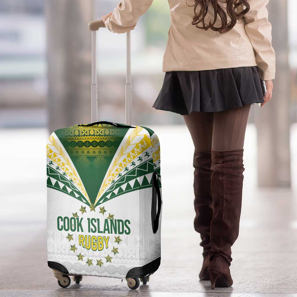 Cook Islands Rugby Luggage Cover Kuki's Aitu Champions - Polynesian Pride