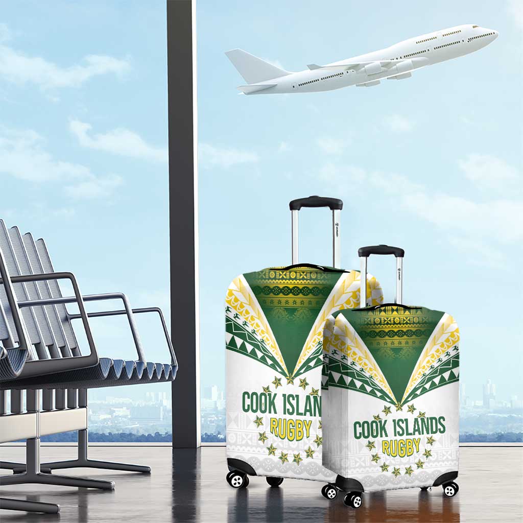 Cook Islands Rugby Luggage Cover Kuki's Aitu Champions - Polynesian Pride