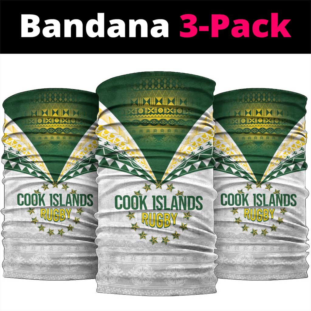 Cook Islands Rugby Neck Gaiter Kuki's Aitu Champions - Polynesian Pride