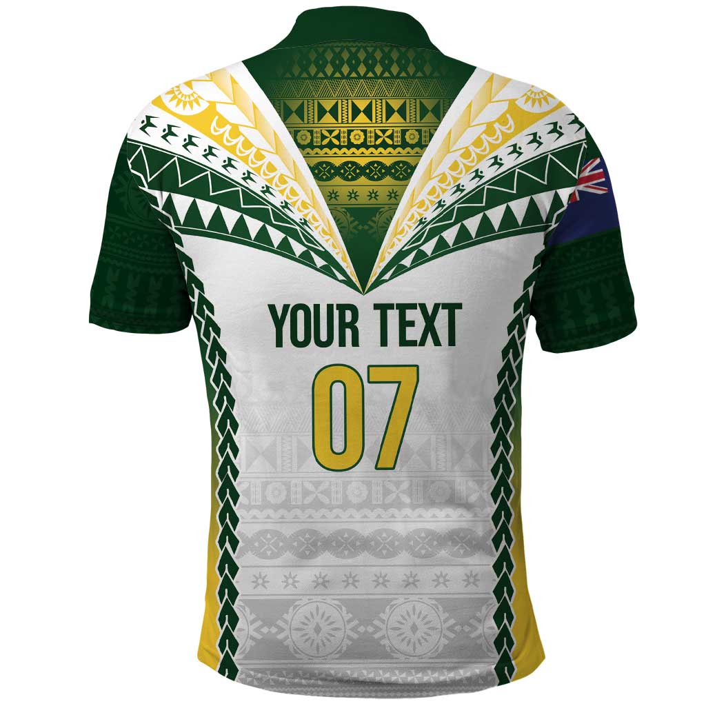 Cook Islands Rugby Custom Polo Shirt Kuki's Aitu Champions - Polynesian Pride
