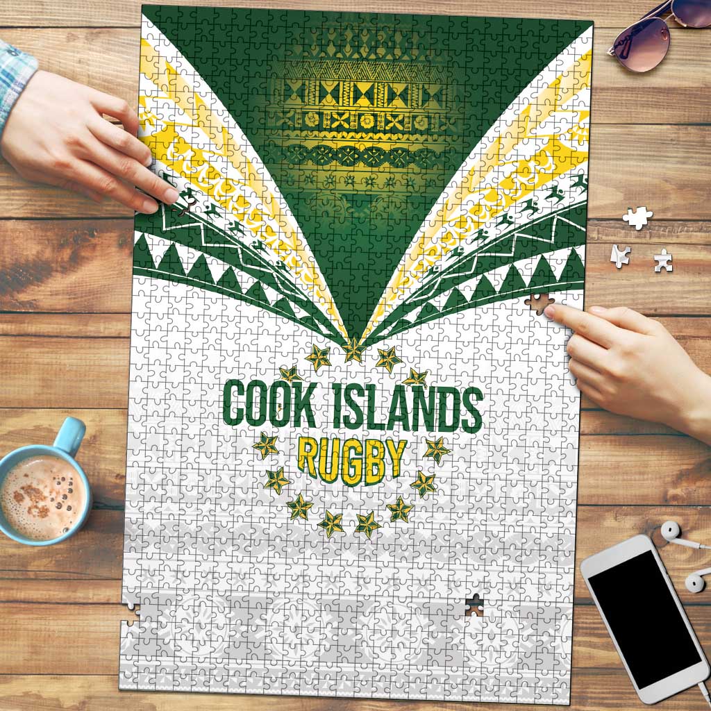Cook Islands Rugby Puzzle Kuki's Aitu Champions - Polynesian Pride