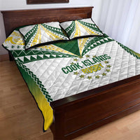 Cook Islands Rugby Quilt Bed Set Kuki's Aitu Champions - Polynesian Pride