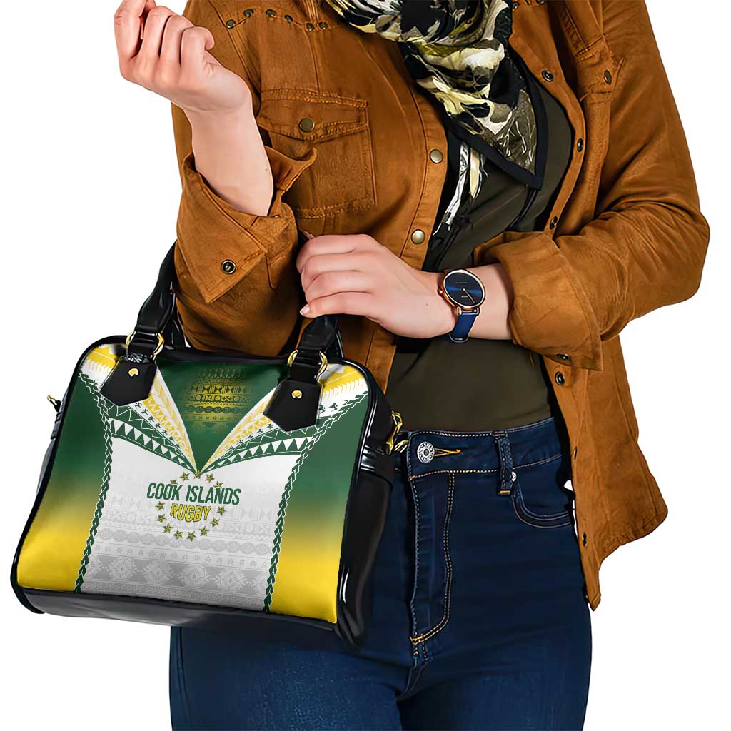 Cook Islands Rugby Shoulder Handbag Kuki's Aitu Champions - Polynesian Pride