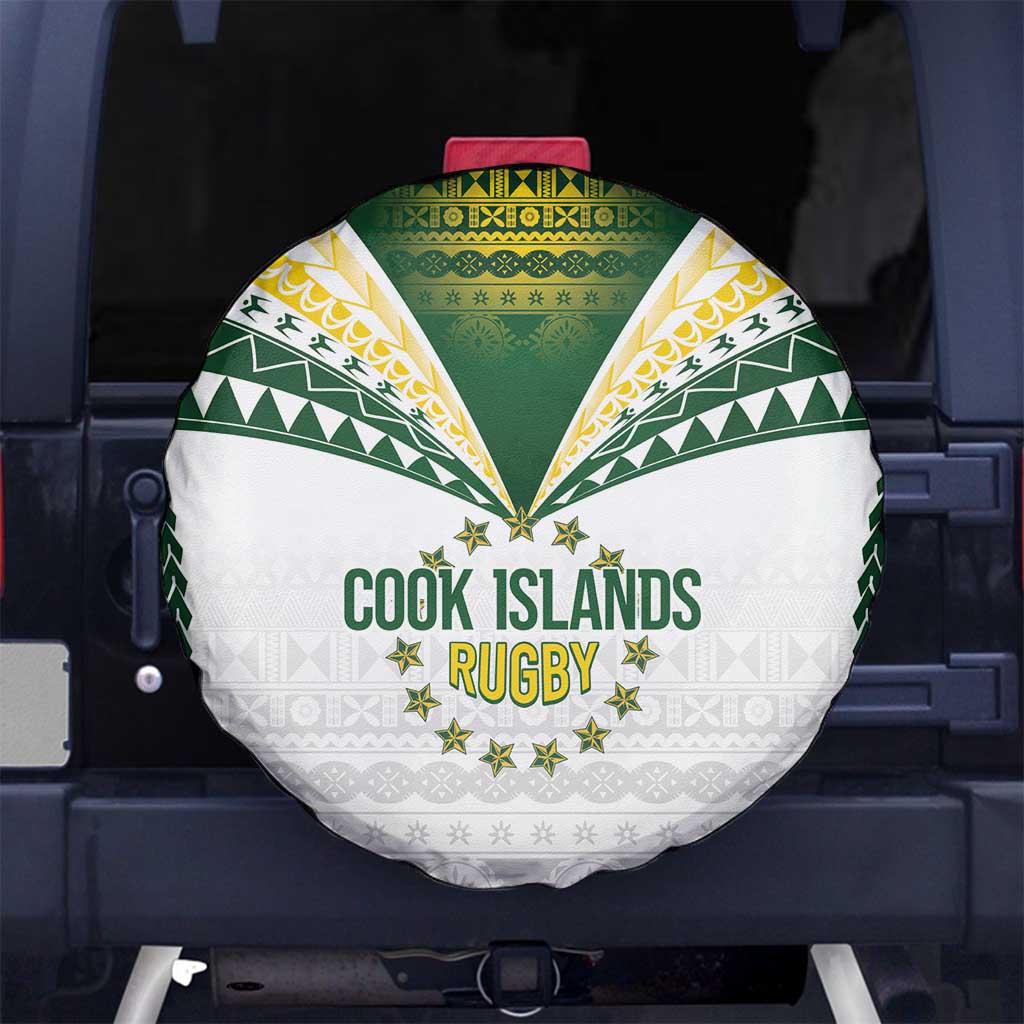 Cook Islands Rugby Spare Tire Cover Kuki's Aitu Champions - Polynesian Pride