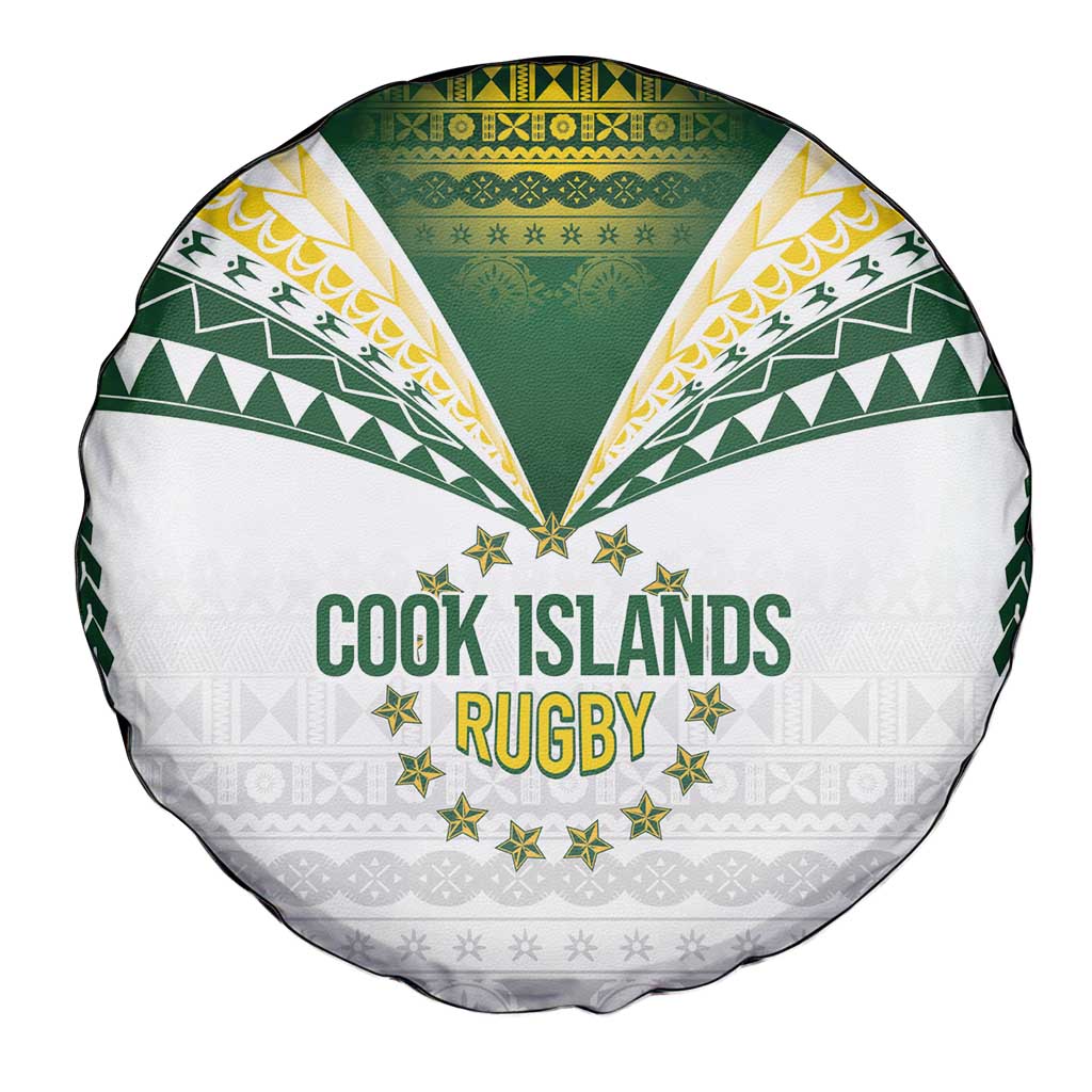 Cook Islands Rugby Spare Tire Cover Kuki's Aitu Champions - Polynesian Pride