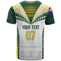 Cook Islands Rugby Custom T Shirt Kuki's Aitu Champions - Polynesian Pride