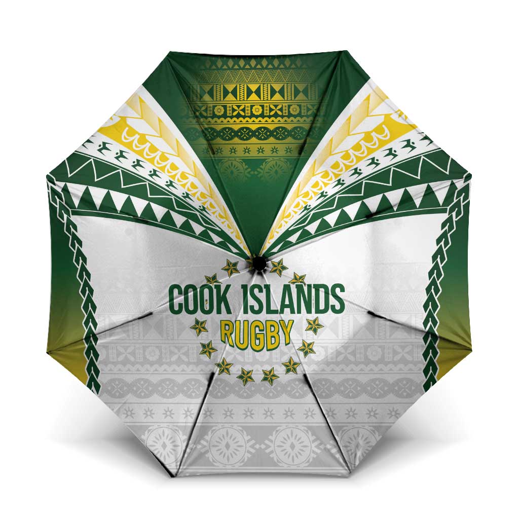Cook Islands Rugby Umbrella Kuki's Aitu Champions - Polynesian Pride