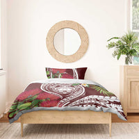 Aloha Hawaii Big Island Bedding Set Ohia Lehua Wahine