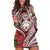 Aloha Hawaii Big Island Hoodie Dress Ohia Lehua Wahine