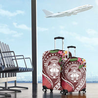 Aloha Hawaii Big Island Luggage Cover Ohia Lehua Wahine