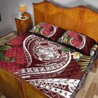 Aloha Hawaii Big Island Quilt Bed Set Ohia Lehua Wahine