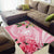 Aloha Hawaii Maui Area Rug Goddess Lokelani Rose