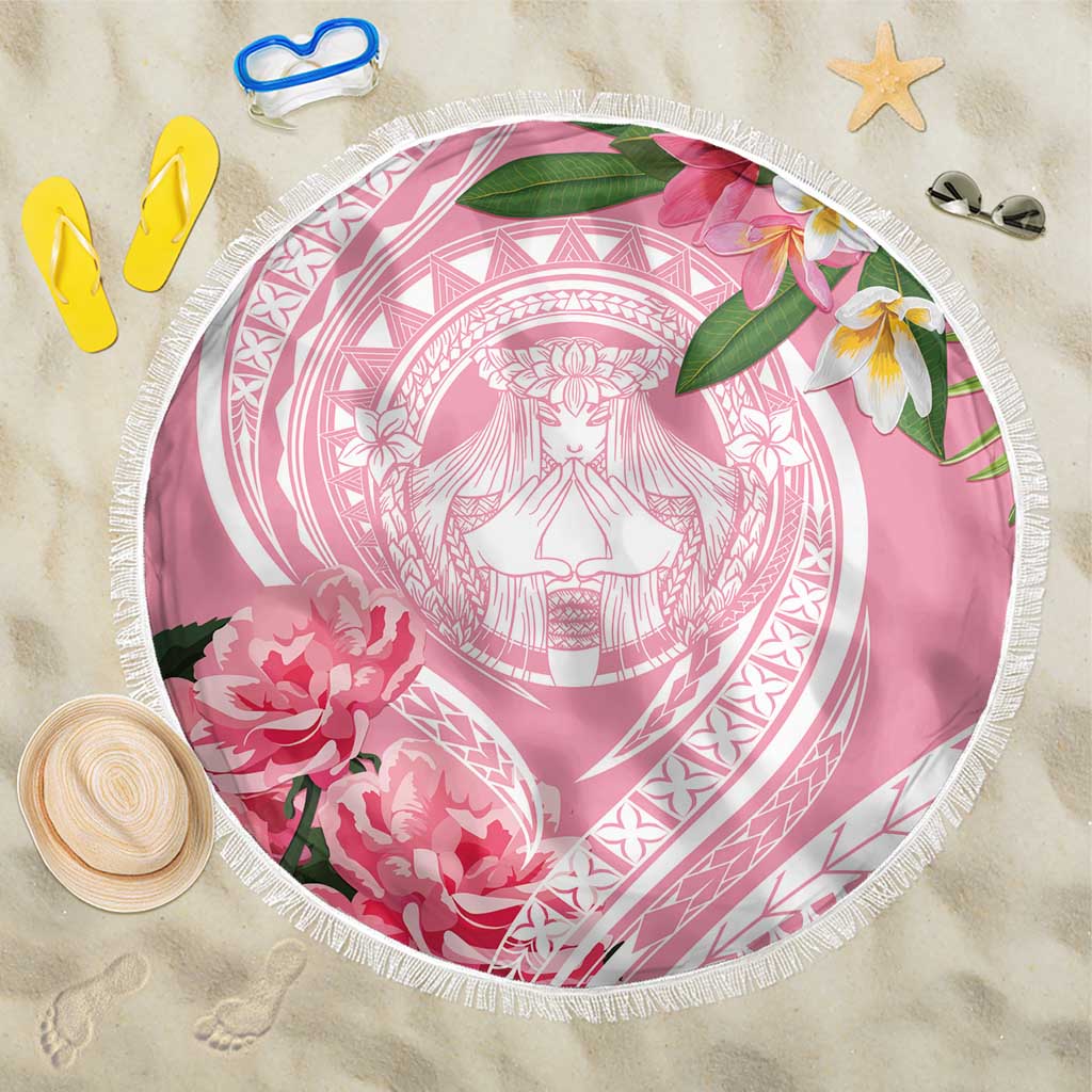 Aloha Hawaii Maui Beach Blanket Goddess Lokelani Rose