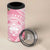 Aloha Hawaii Maui 4 in 1 Can Cooler Tumbler Goddess Lokelani Rose