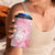 Aloha Hawaii Maui 4 in 1 Can Cooler Tumbler Goddess Lokelani Rose