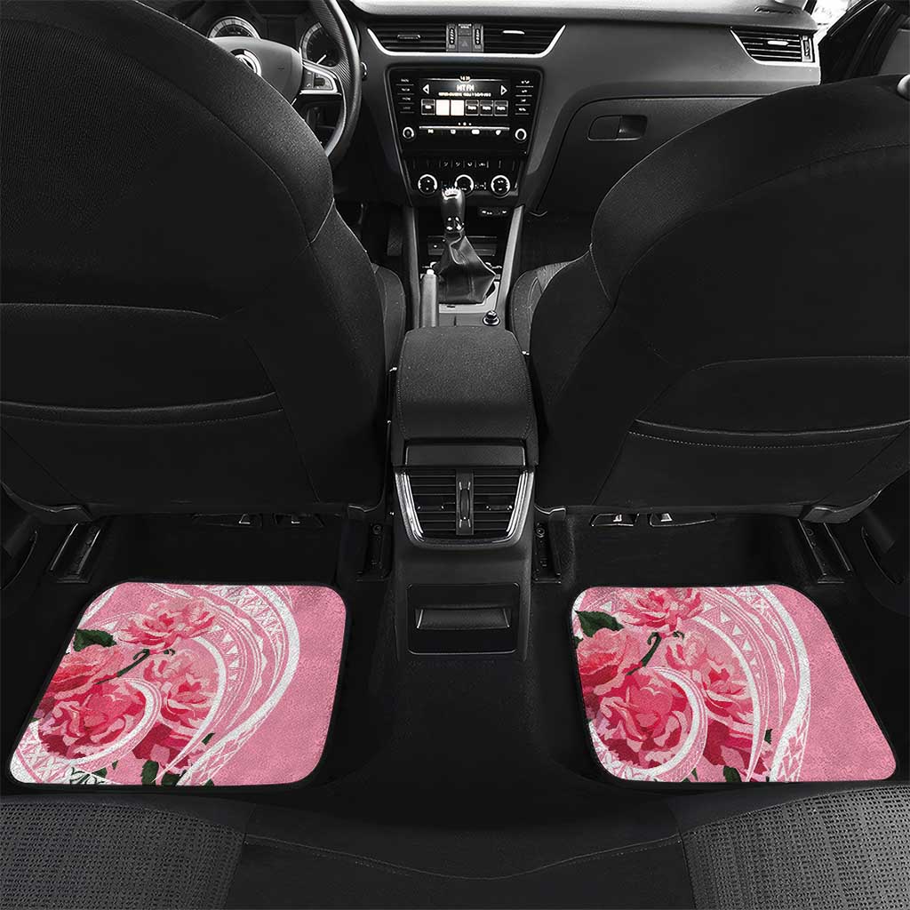 Aloha Hawaii Maui Car Mats Goddess Lokelani Rose