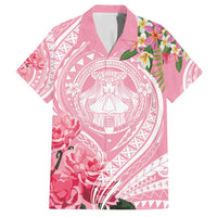 Aloha Hawaii Maui Family Matching Tank Maxi Dress and Hawaiian Shirt Goddess Lokelani Rose
