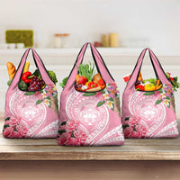 Aloha Hawaii Maui Grocery Bag Goddess Lokelani Rose