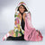 Aloha Hawaii Maui Hooded Blanket Goddess Lokelani Rose