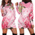 Aloha Hawaii Maui Hoodie Dress Goddess Lokelani Rose