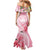 Aloha Hawaii Maui Mermaid Dress Goddess Lokelani Rose