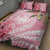 Aloha Hawaii Maui Quilt Bed Set Goddess Lokelani Rose